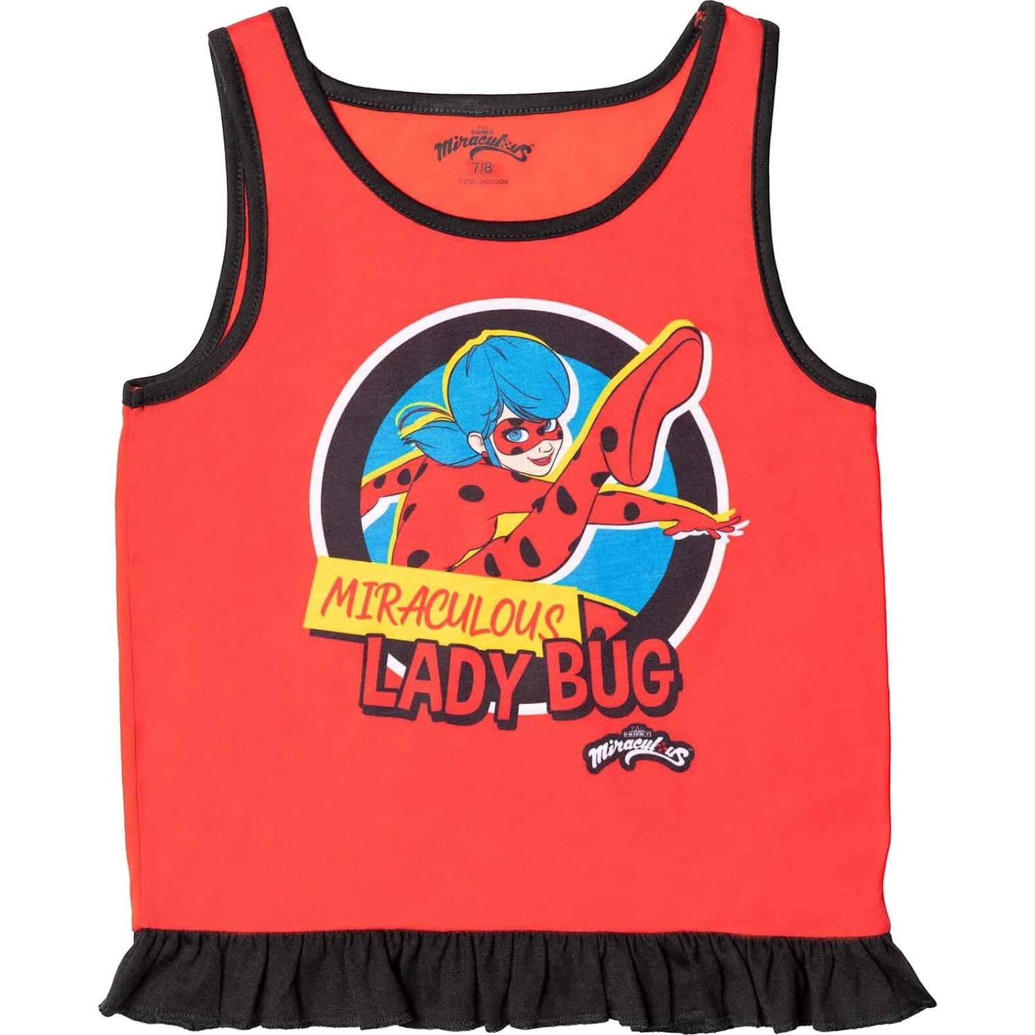 Conjunto de Pijama para Niñas Miraculous Rena Rouge 14-16 Rojo