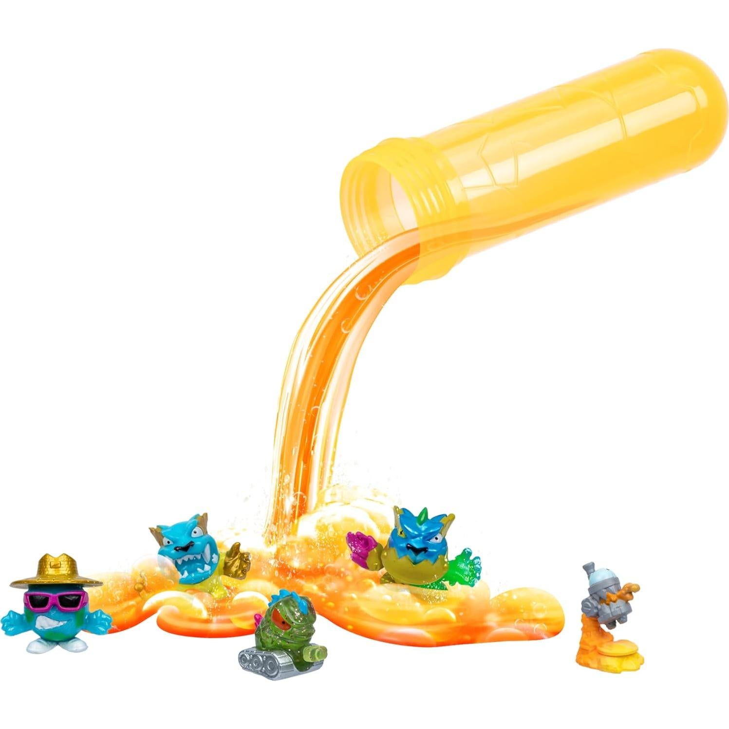 MrBeast Lab Swarms Atómico Paquete de 5 Figuras Micro 2.5cm