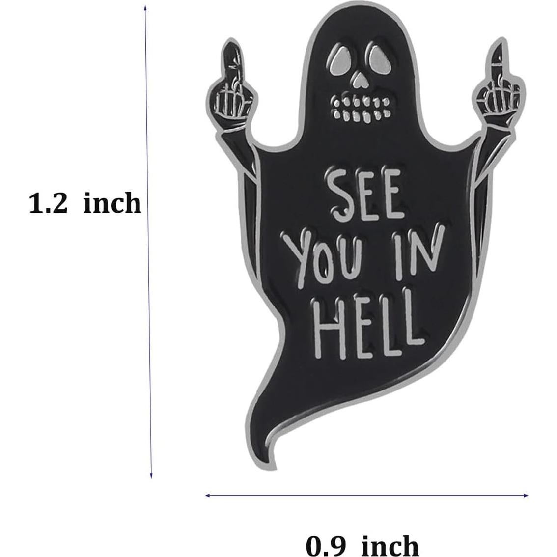 Pins de Esmalte Divertidos FADBBW - Broches para Ropa y Accesorios