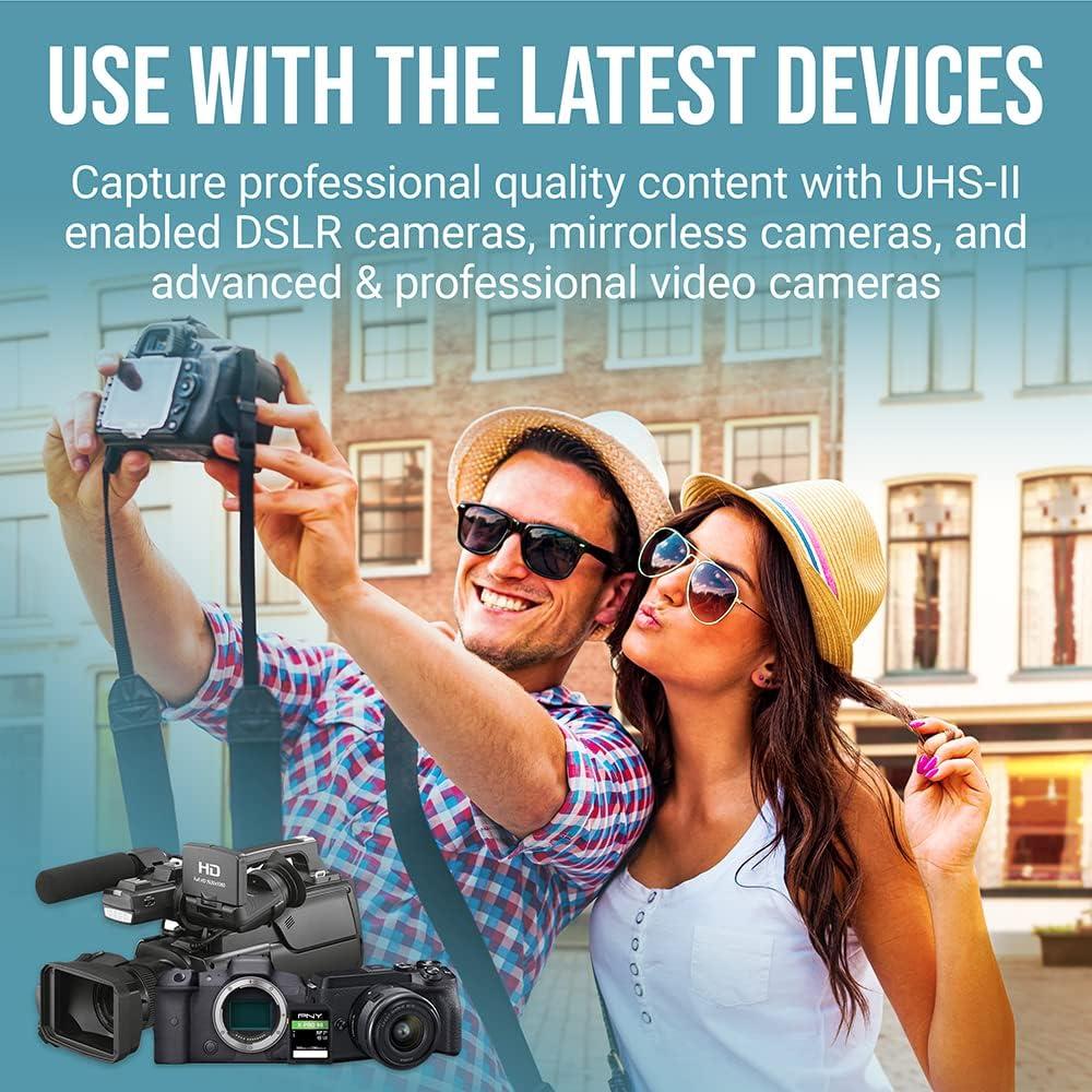 Tarjeta de Memoria PNY 128GB EliteX-PRO60 UHS-II 280MB/s