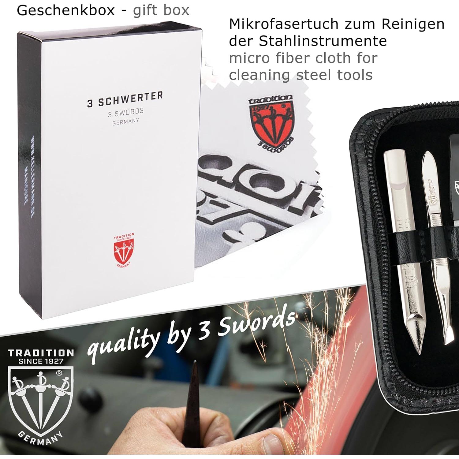 Set de Manicura y Pedicura 3 Espadas Alemania 5 Piezas