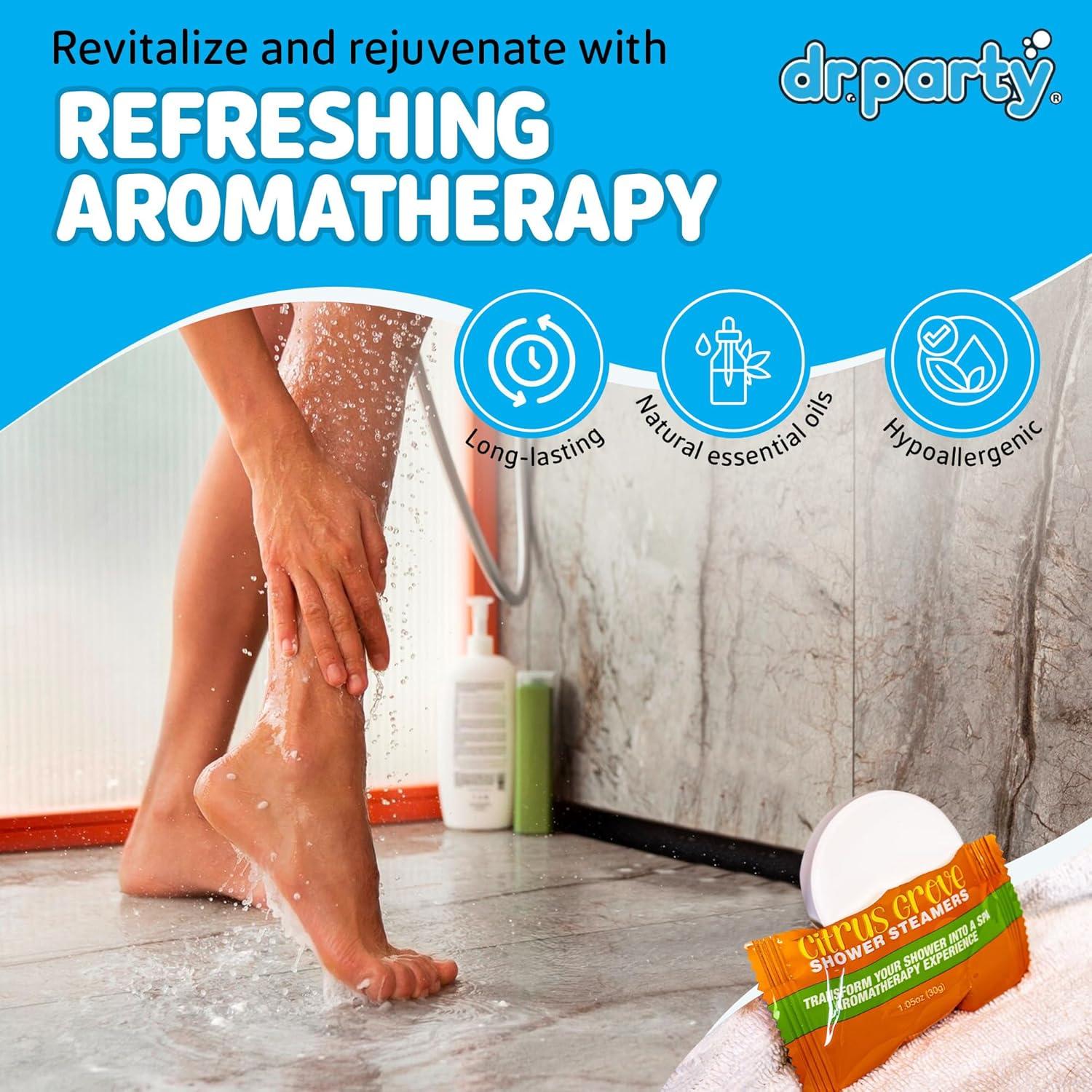 Bolsitas de Ducha Aromáticas Cítricas Partymachines - 14 Unidades