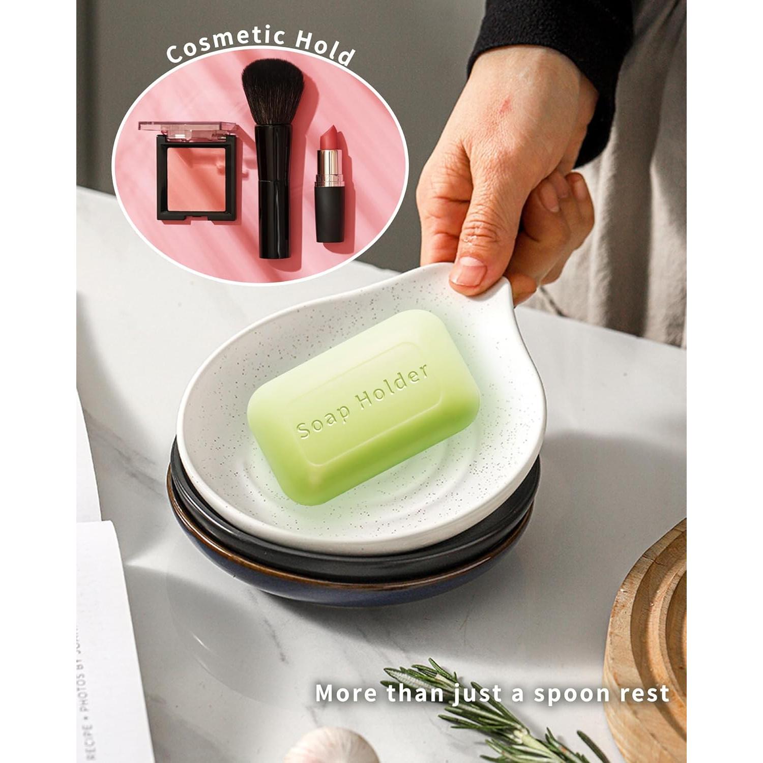 Soporte para Cucharas de Cerámica YINPIXUS 15.8 cm Negro