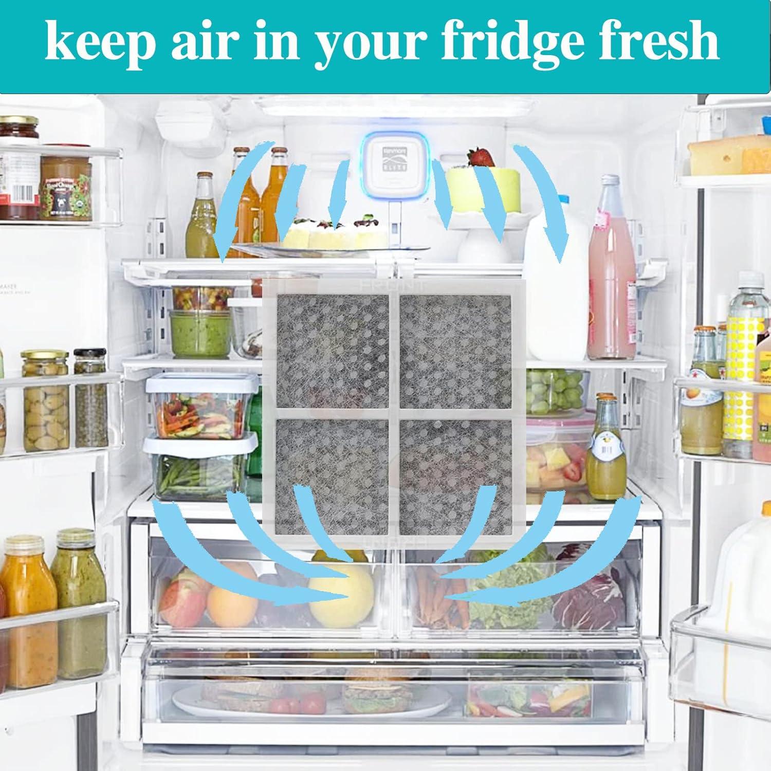 Filtro de Aire de Refrigerador SEISSO LT120F - 3 Paquetes Carbono