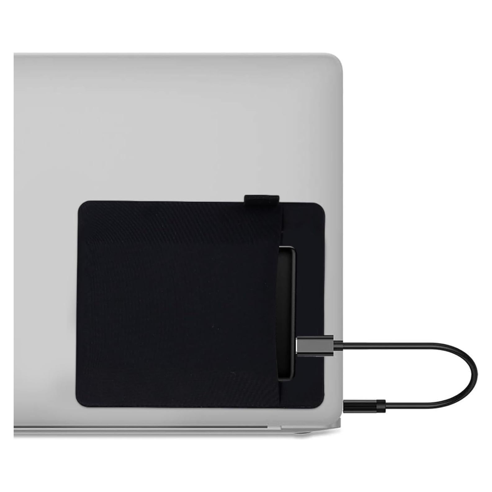 Funda Organizador para Disco Duro RIVEENY Negra 14.5x11.9cm