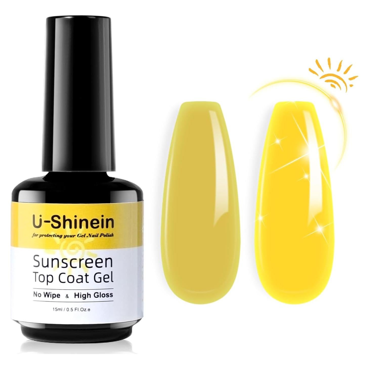 Brillo UV Capa Superior 2 en 1 U-Shinein Transparente 59g