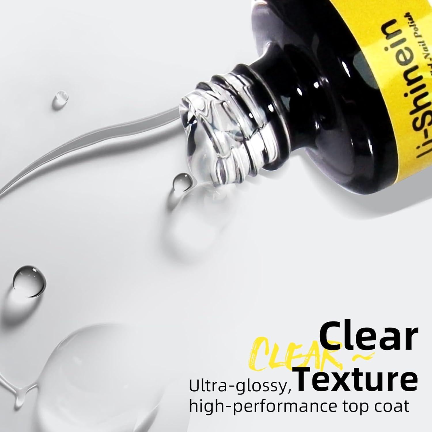 Brillo UV Capa Superior 2 en 1 U-Shinein Transparente 59g