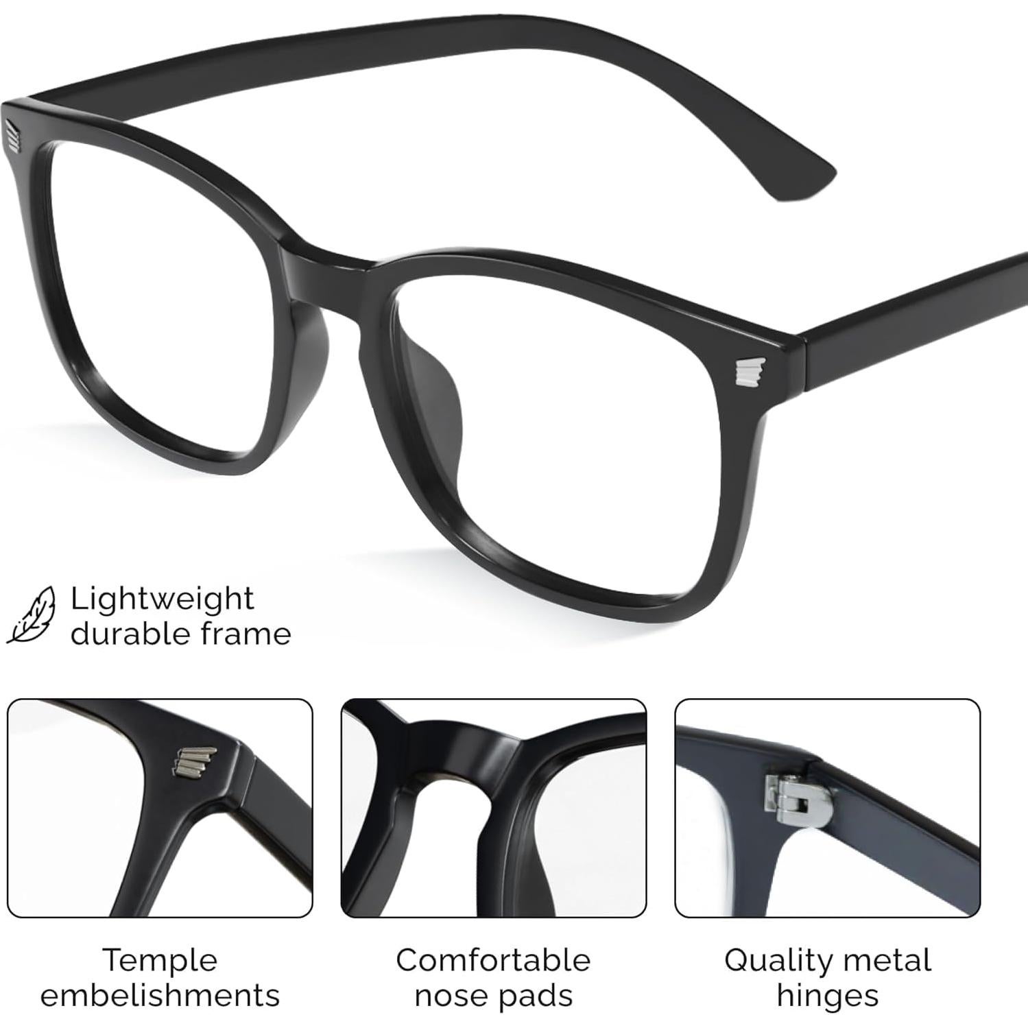 Gafas de Luz Azul LIVHO 8082 - Protección 99% UV para Ojos