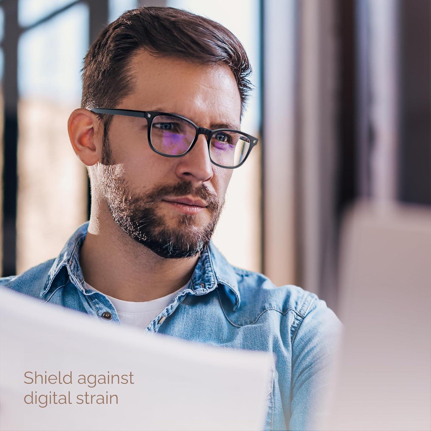 Gafas Anti Luz Azul livho 2pack - Protección UV y Comodidad