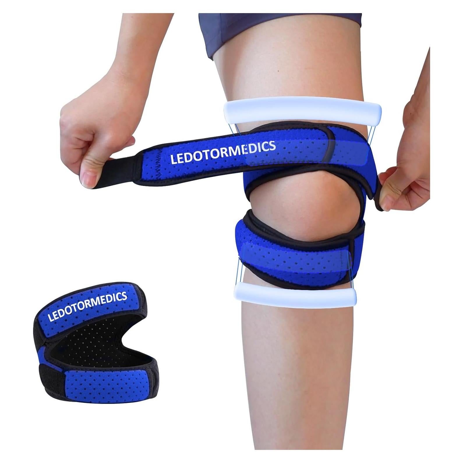 Férula de Rodilla Patelar LedoTorMedics S/M Azul Marino