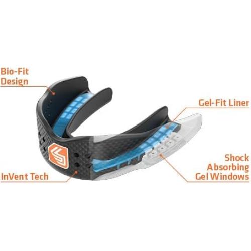 Protector Bucal Shock Doctor SuperFit Juvenil - Ajuste Bajo