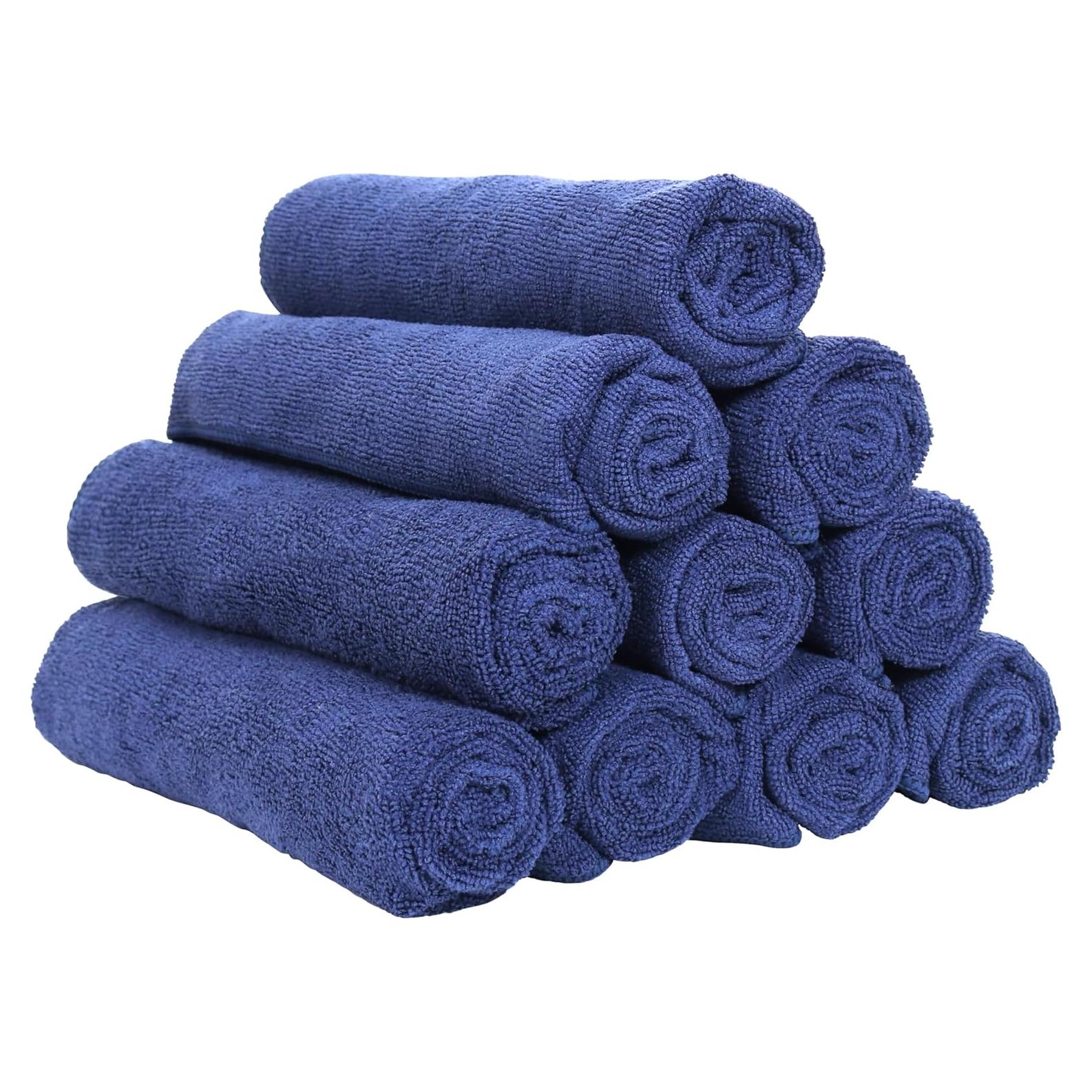 Toallas de Mano de Microfibra Arkwright - Paquete de 12 - 300 GSM