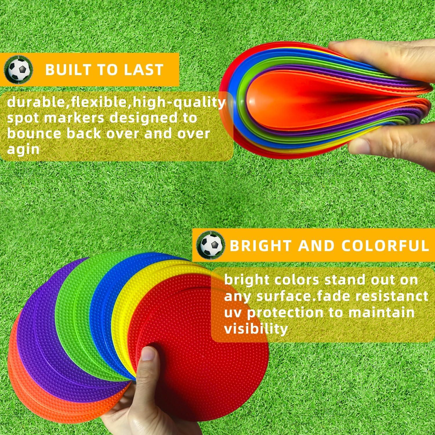 Marcadores de Puntos de Poliéster Vhxorrz 12 cm - 24 Pcs Colores Brillantes