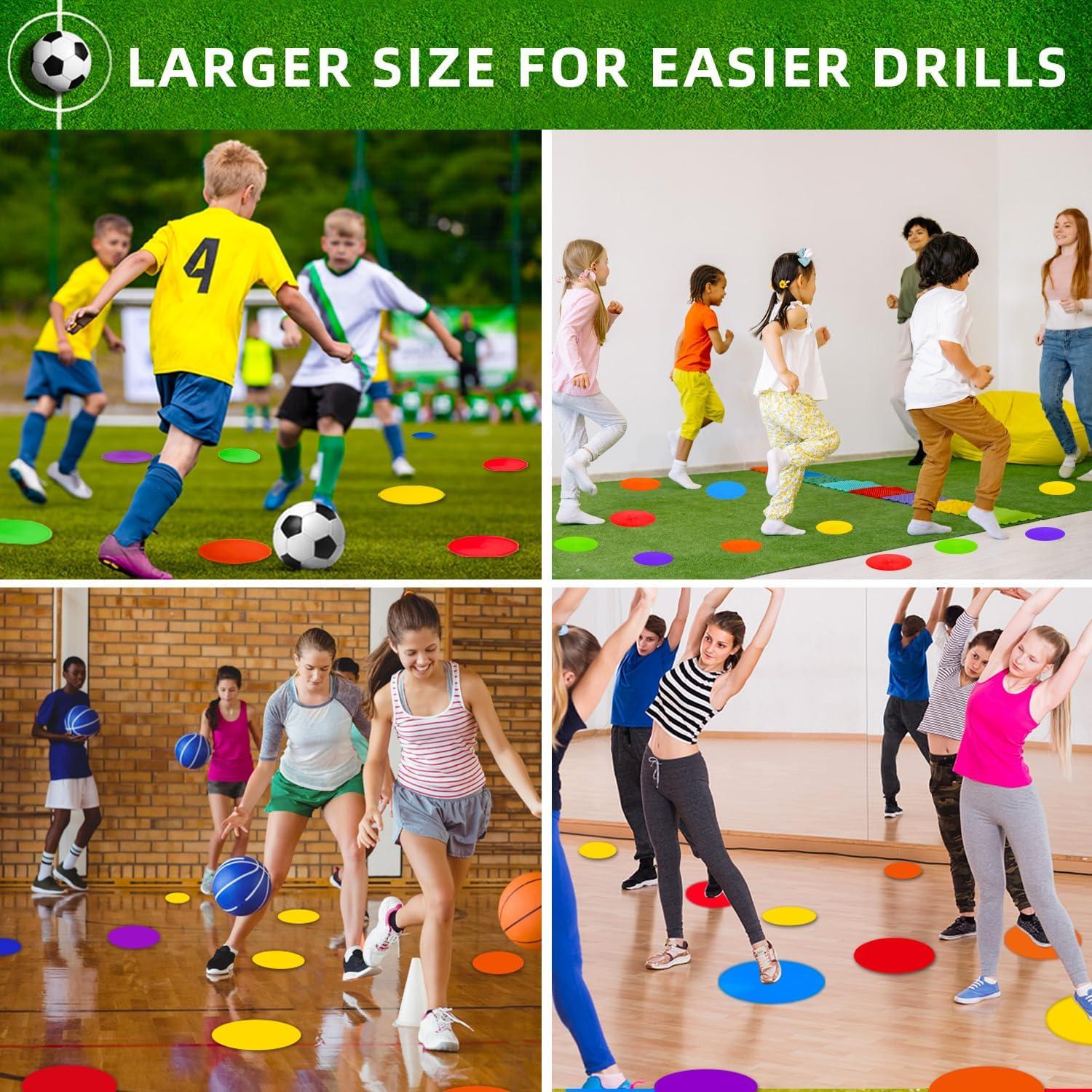 Marcadores de Puntos de Poliéster Vhxorrz 12 cm - 24 Pcs Colores Brillantes