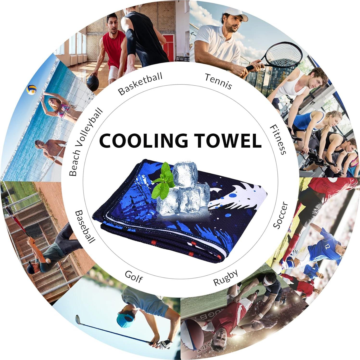 Toalla Enfriadora Sukeen 101.6x30.5cm para Deportes