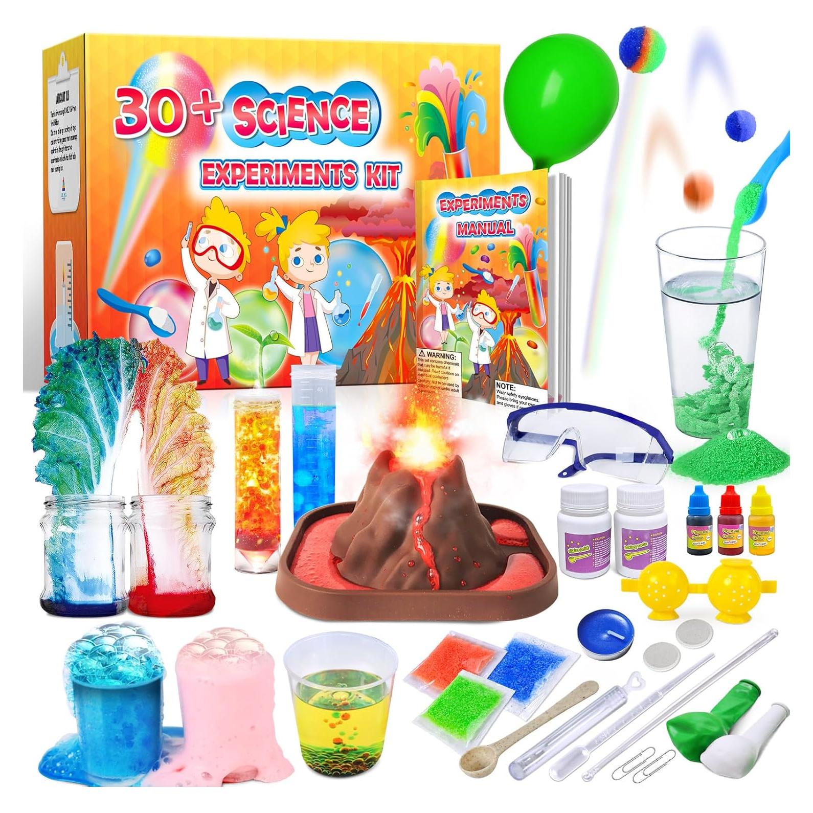 Kit de Experimentos Científicos UNGLINGA 30+ para Niños