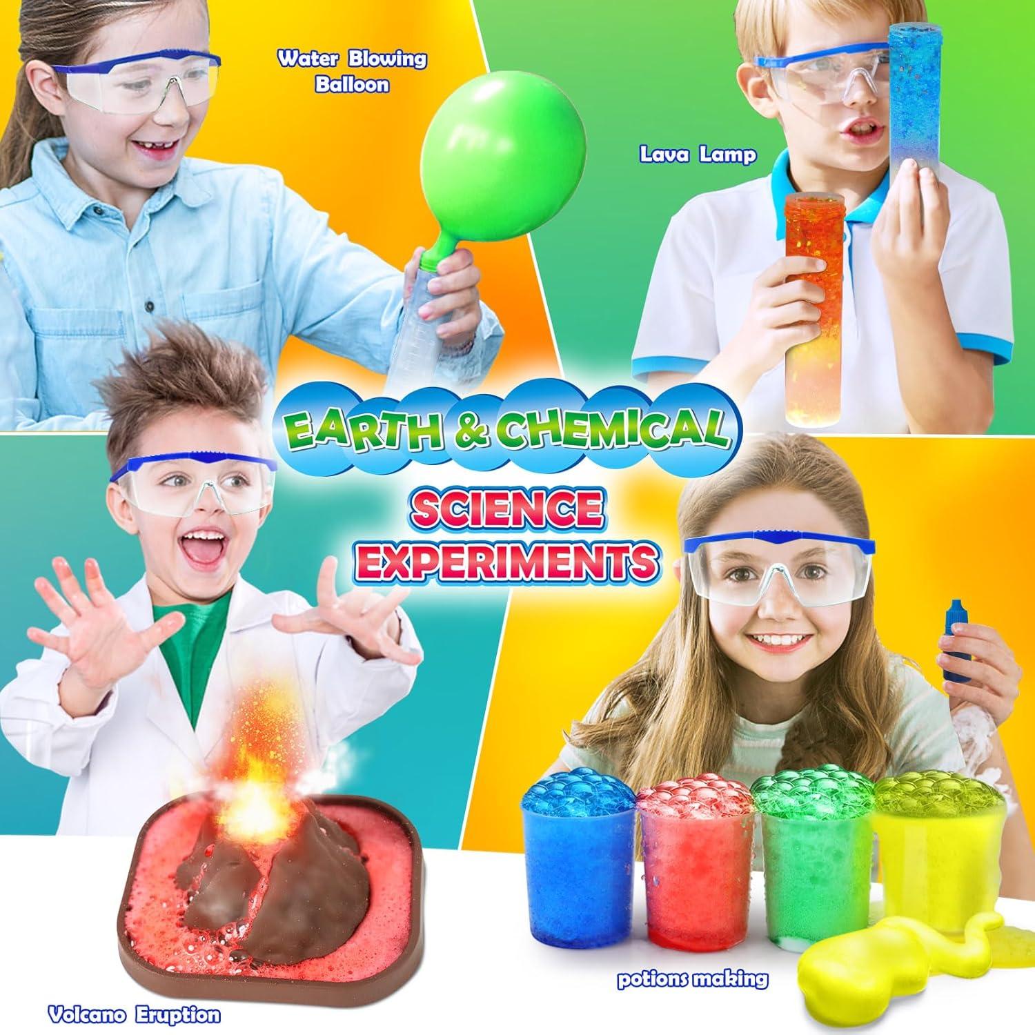Kit de Experimentos Científicos UNGLINGA 30+ para Niños