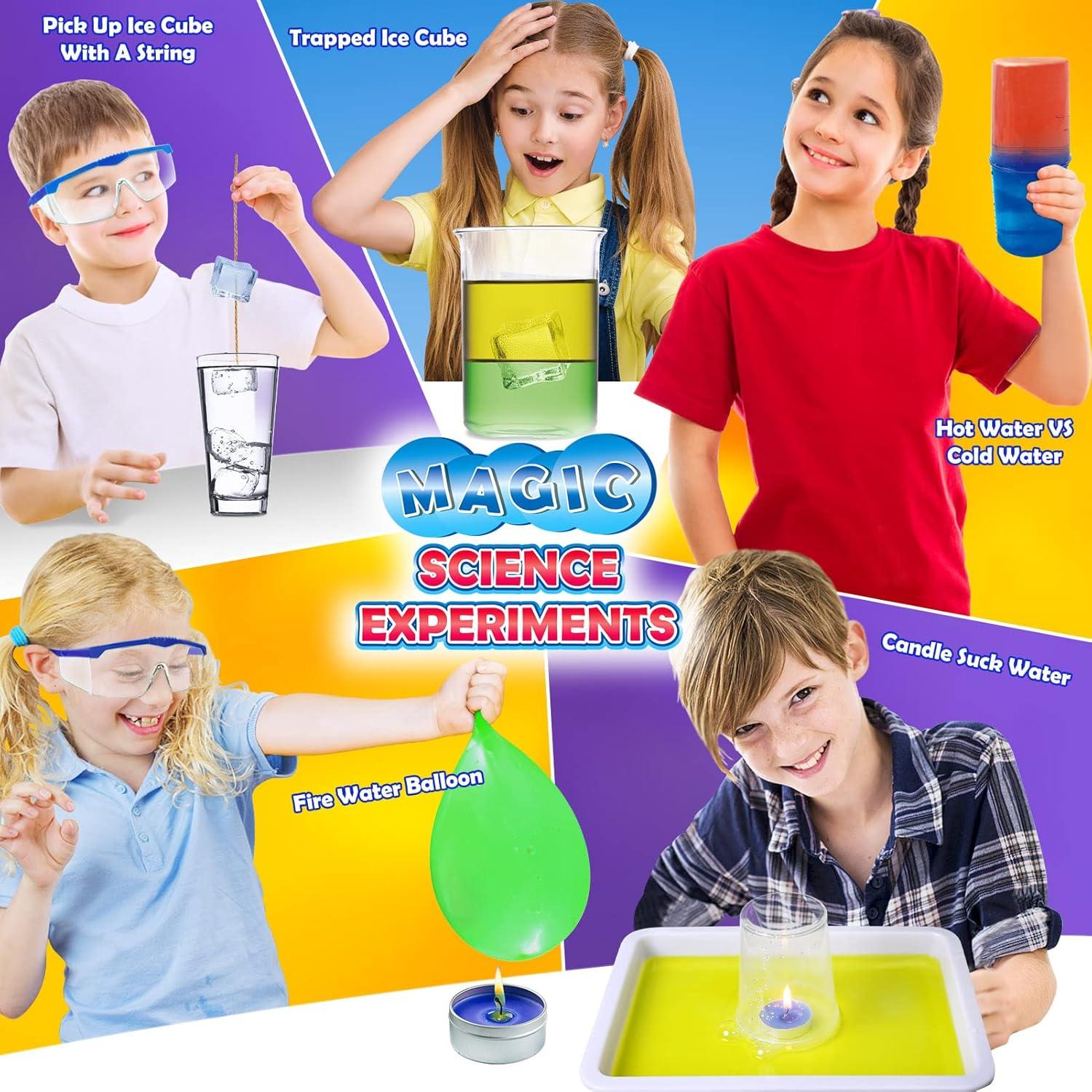 Kit de Experimentos Científicos UNGLINGA 30+ para Niños
