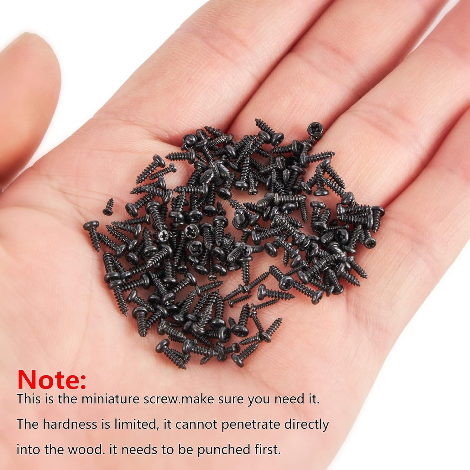 Kit de Tornillos Pequeños LYJEE 1000pcs Phillips M1 M1.2 M1.4