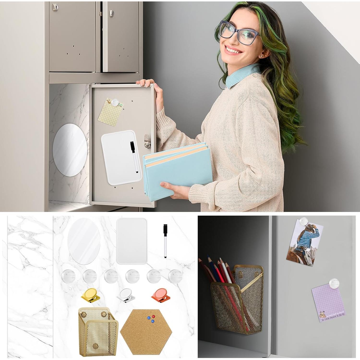 Kit de Decoración y Organización para Taquillas Harloon 15 Pcs