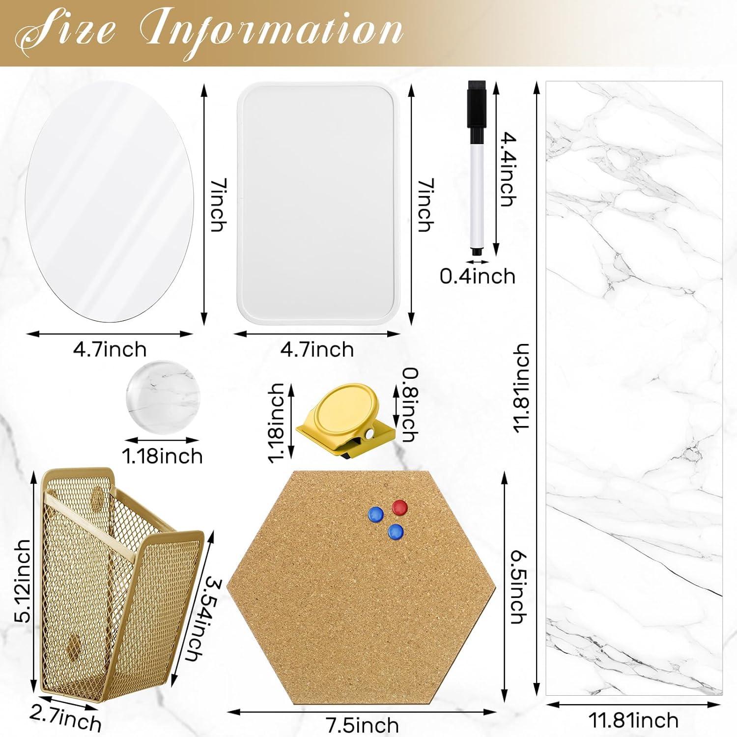 Kit de Decoración y Organización para Taquillas Harloon 15 Pcs