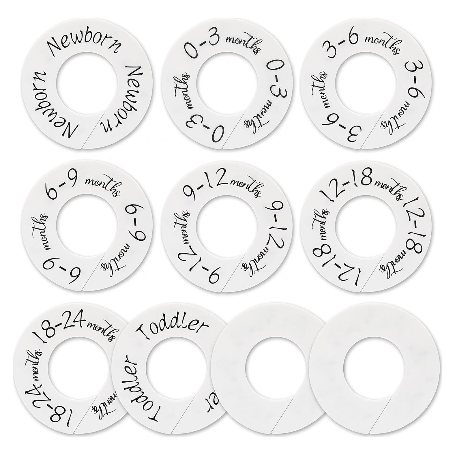 Divisores de Armario para Bebés Dabancy - Set de 10 Unidades