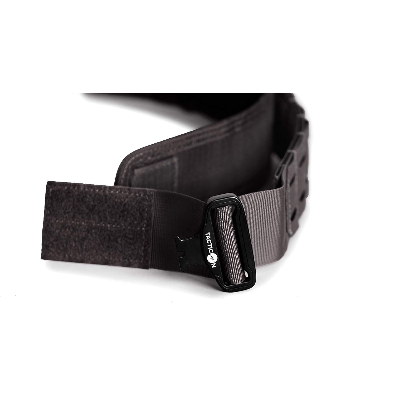 Cinturón Táctico Tacticon | Nylon Acolchado | Talla L 40-46