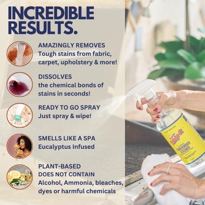 Limpiador Multiusos Whip It 32 Oz - Fuerza Profesional a Base de Plantas