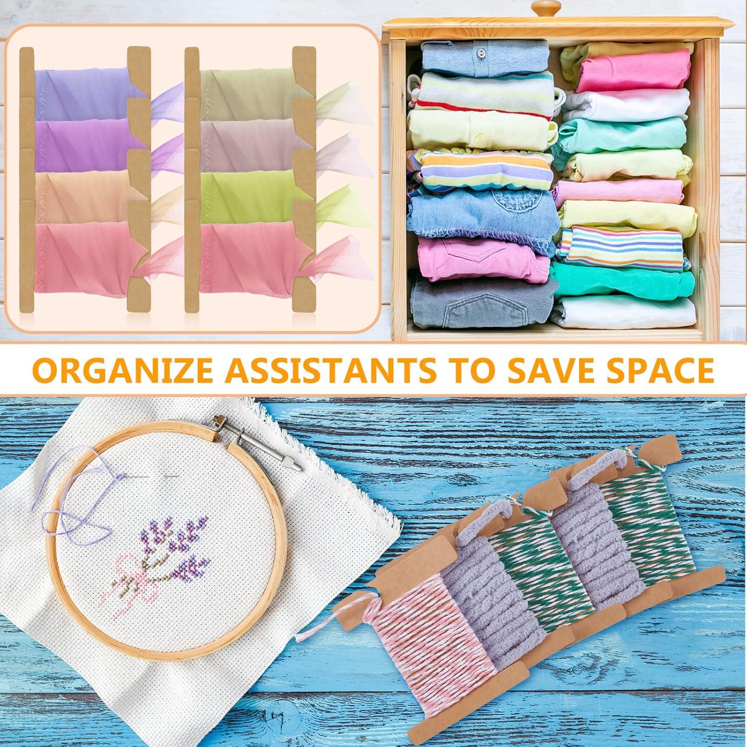 Conjunto de 100 Carretes de Cartón para Hilo de Bordado Gueevin