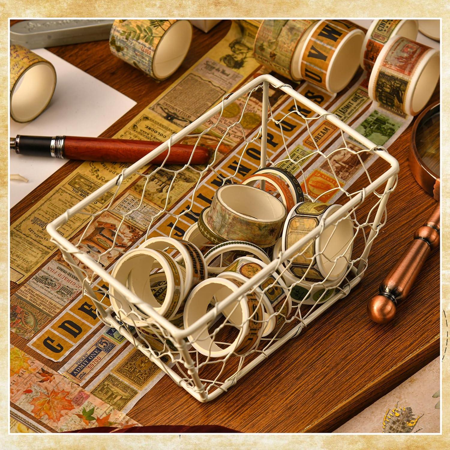 Paquete de 36 Rollos de Cinta Washi Vintage Retro Songdao