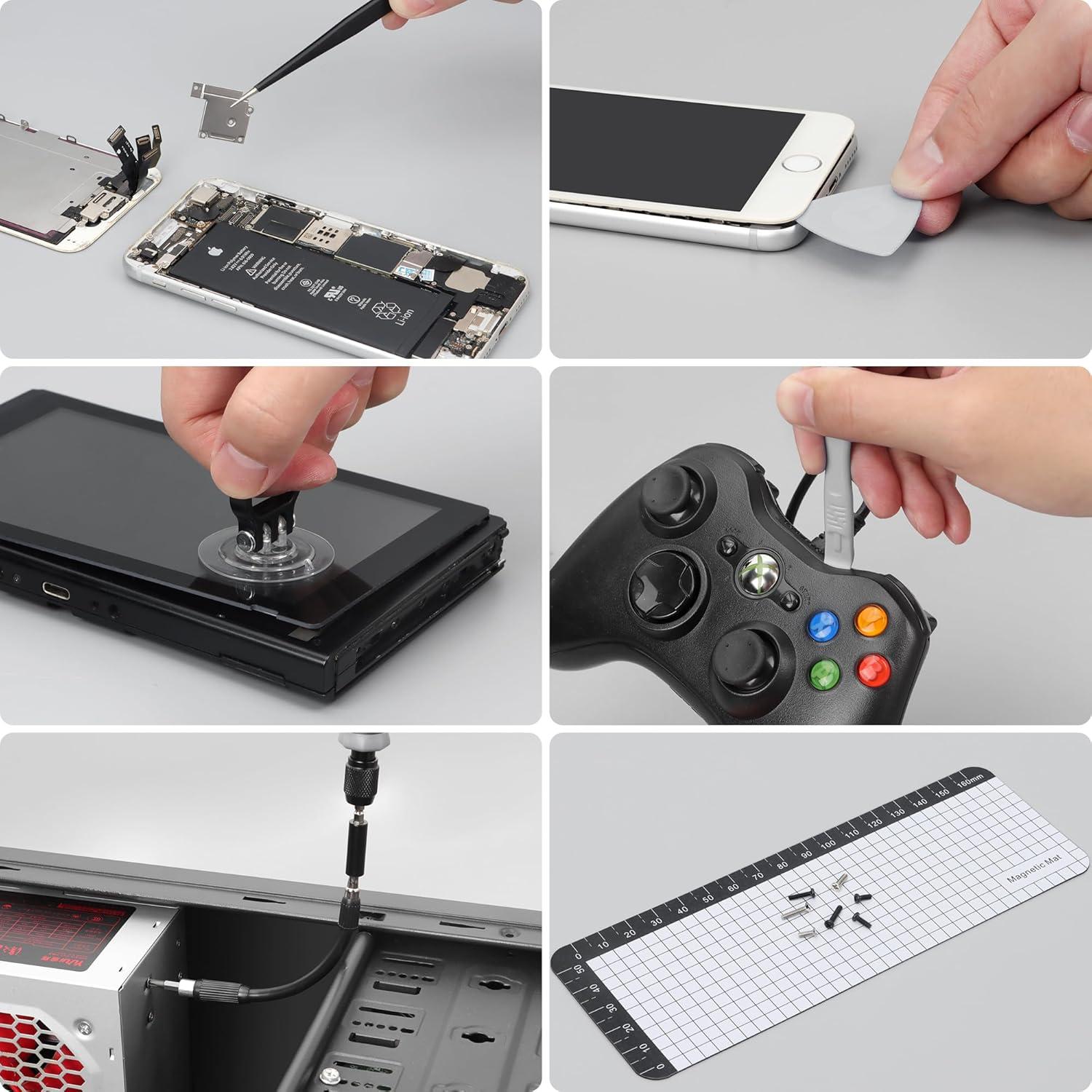 Juego de Destornilladores de Precisión STREBITO 153 en 1