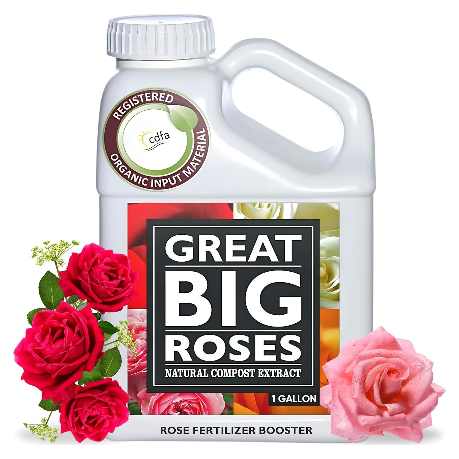 Aditivo Fertilizante Líquido Grandes Plantas 1 Galón para Rosas