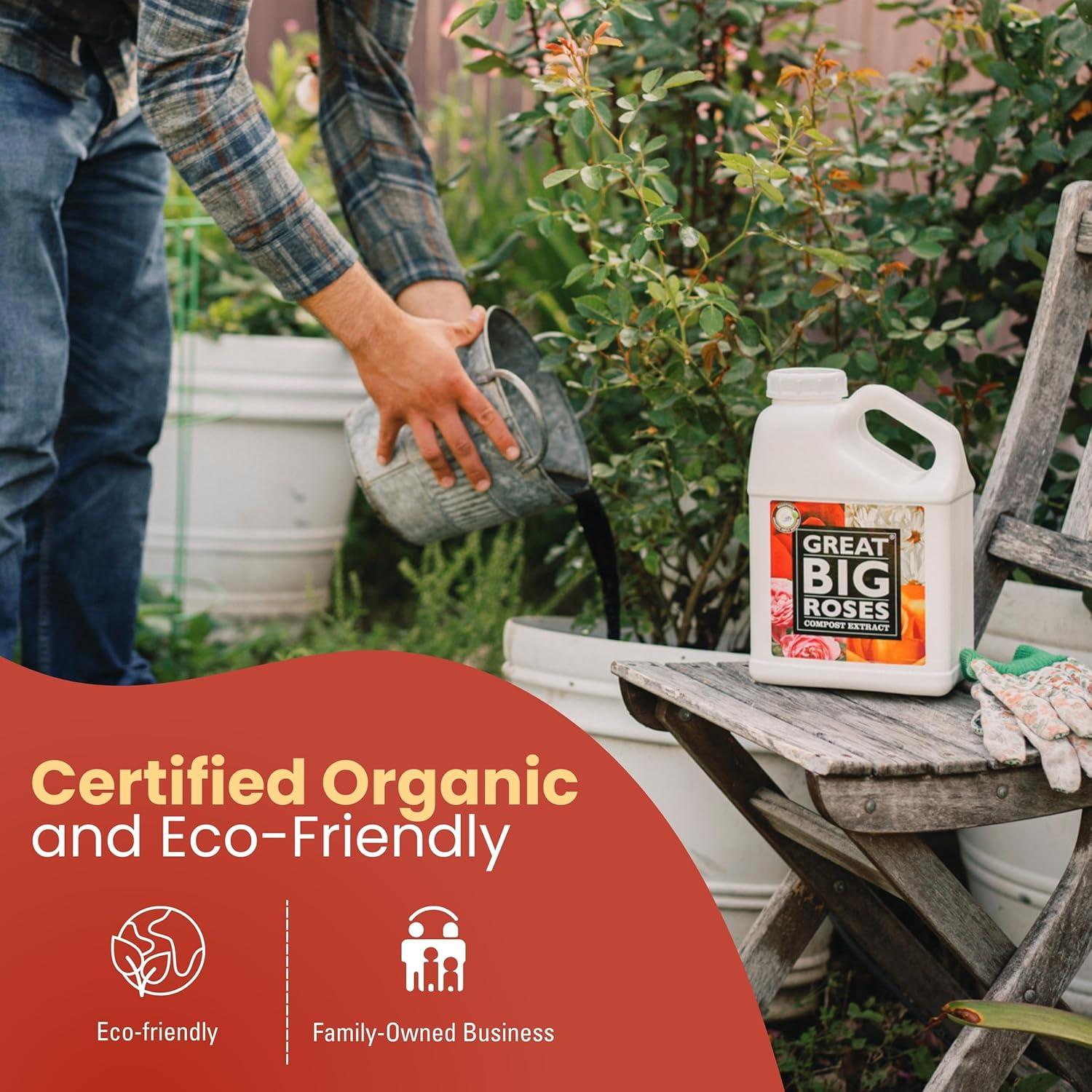 Aditivo Fertilizante Líquido Grandes Plantas 1 Galón para Rosas