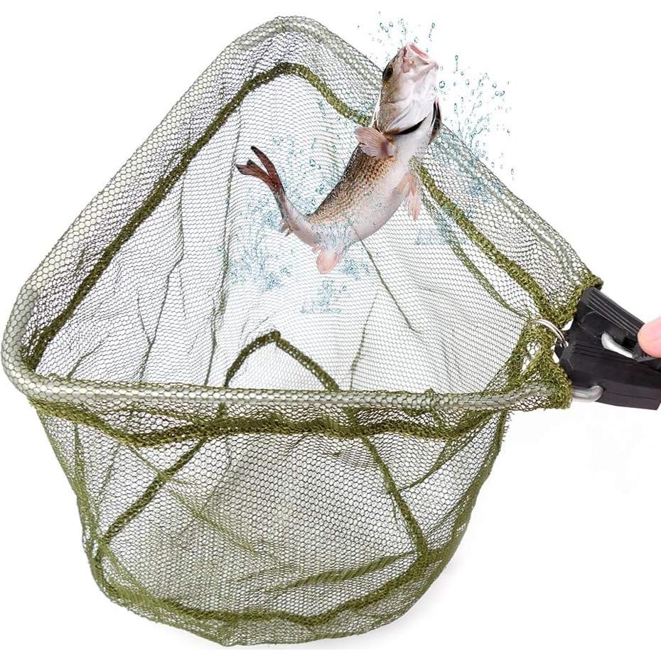 Red de Pesca para Niños YVLEEN - Mango Telescópico Aluminio