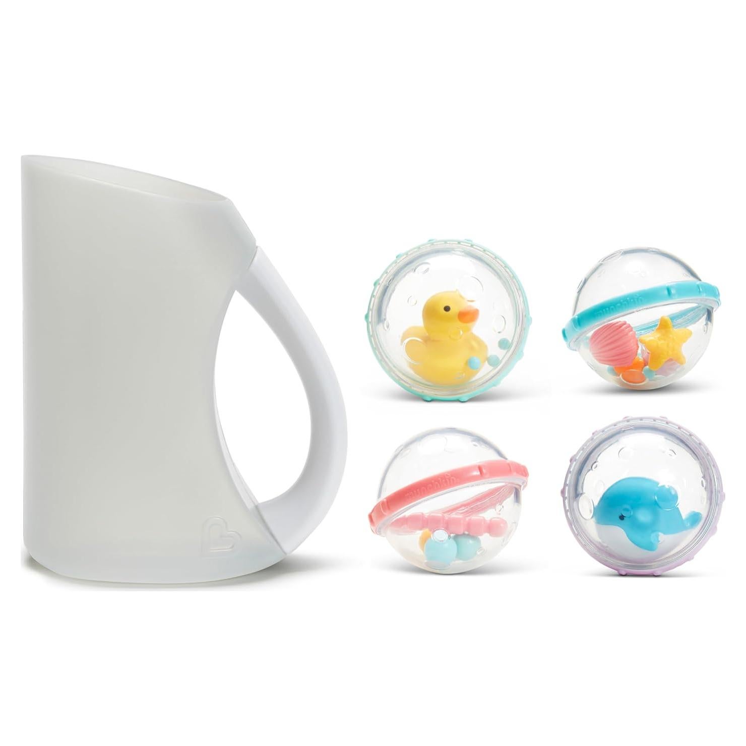 Munchkin Enjuague de Baño y Juguete Flotante para Bebés