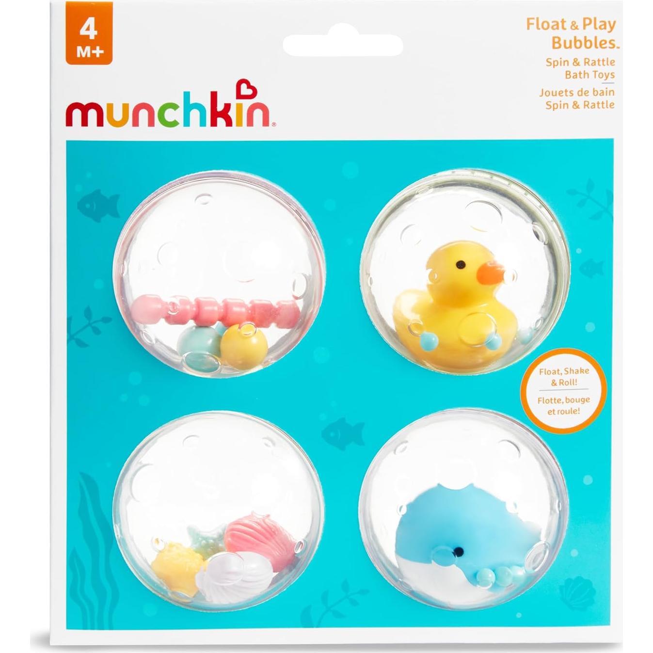 Munchkin Enjuague de Baño y Juguete Flotante para Bebés