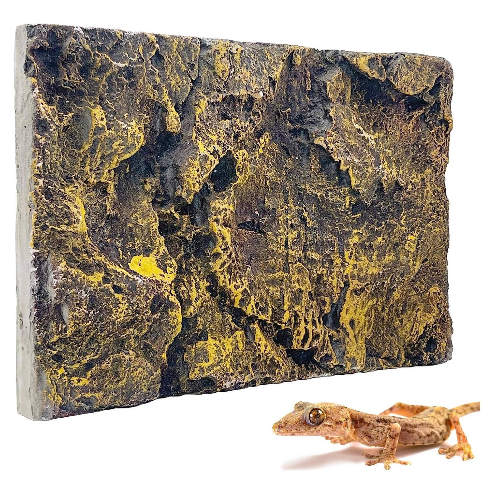 Fondo de Terrario 3D Hamiledyi Roca Falsa 45x28 cm