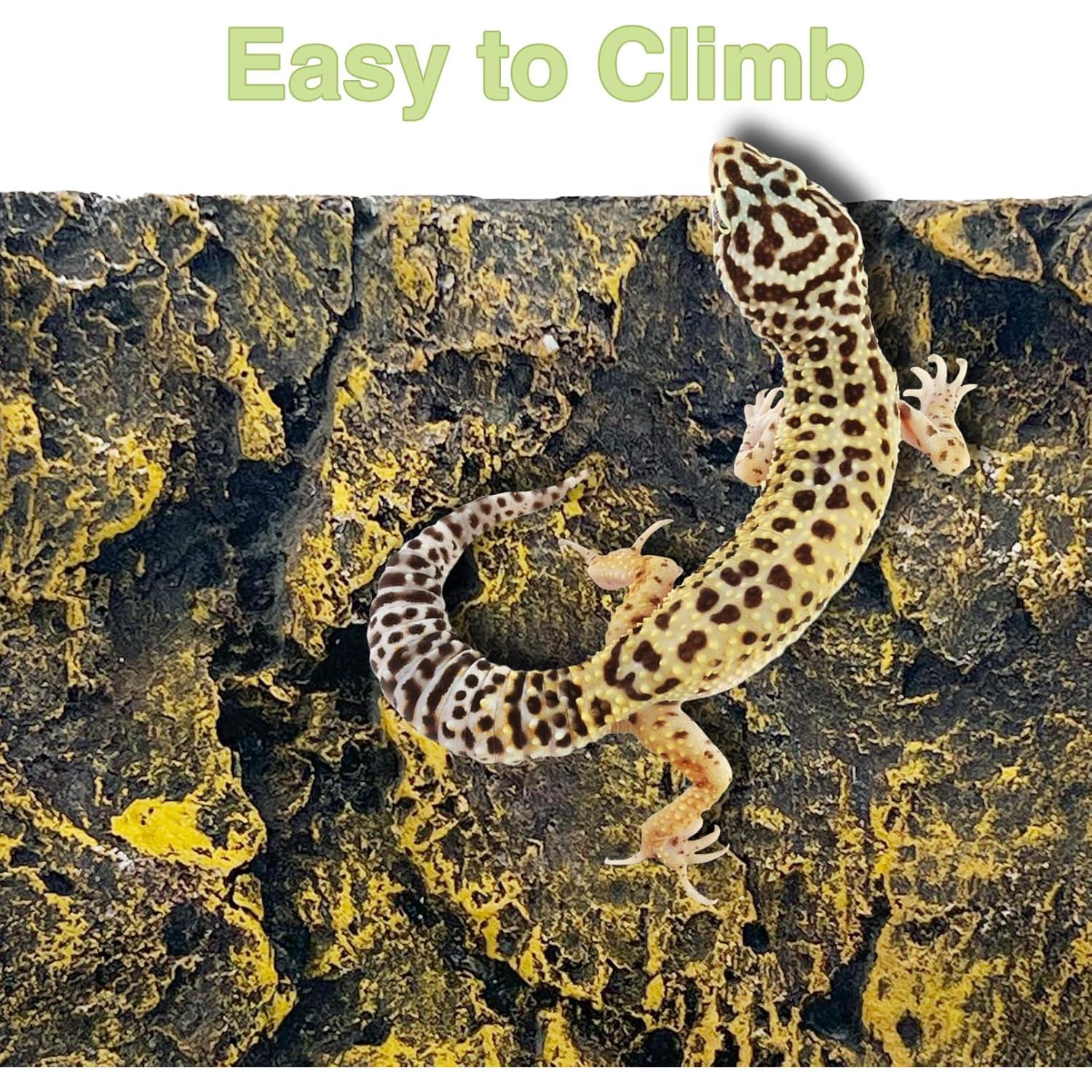 Fondo de Terrario 3D Hamiledyi Roca Falsa 45x28 cm