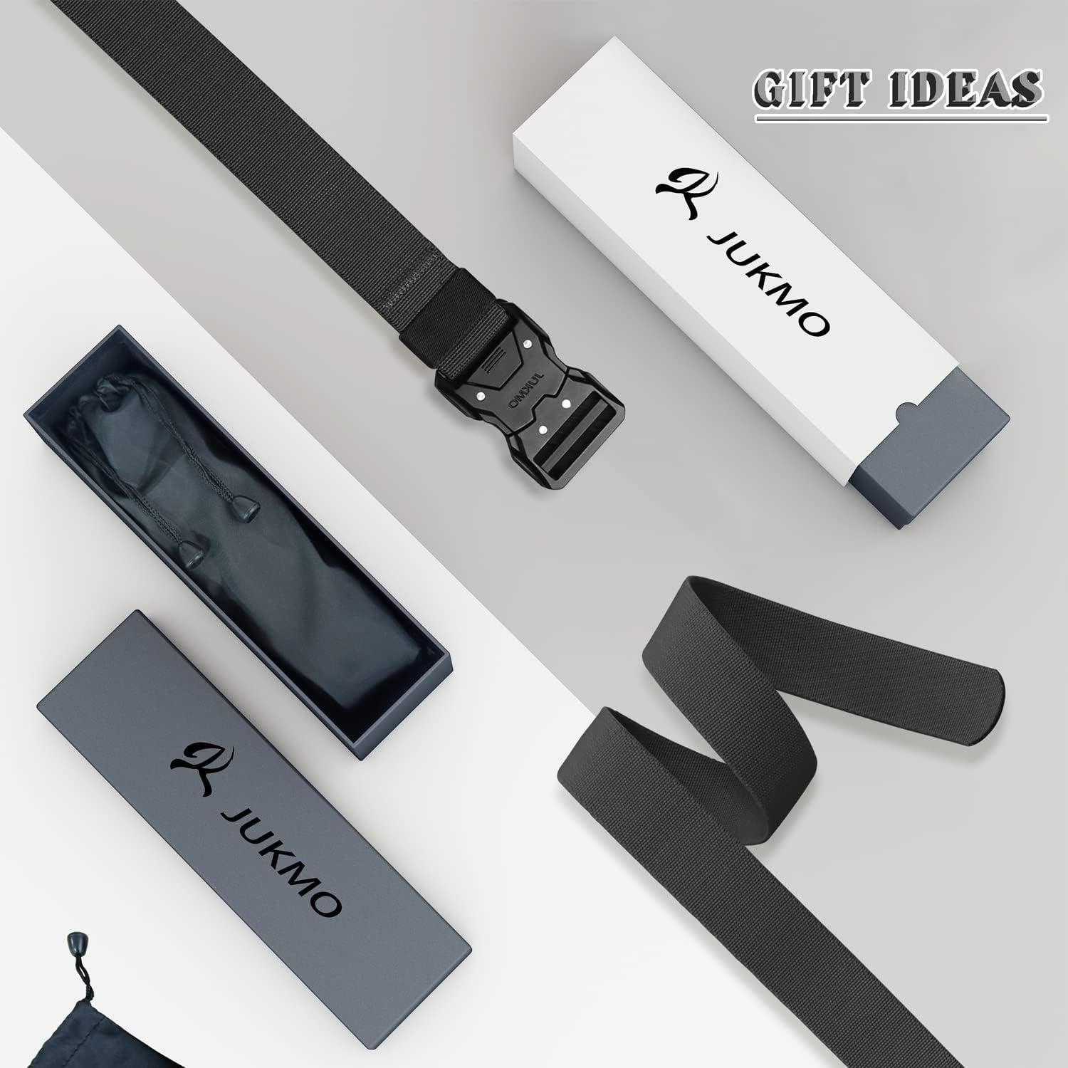 Cinturón Táctico JUKMO de Nylon 3.8 cm para Trabajo Militar