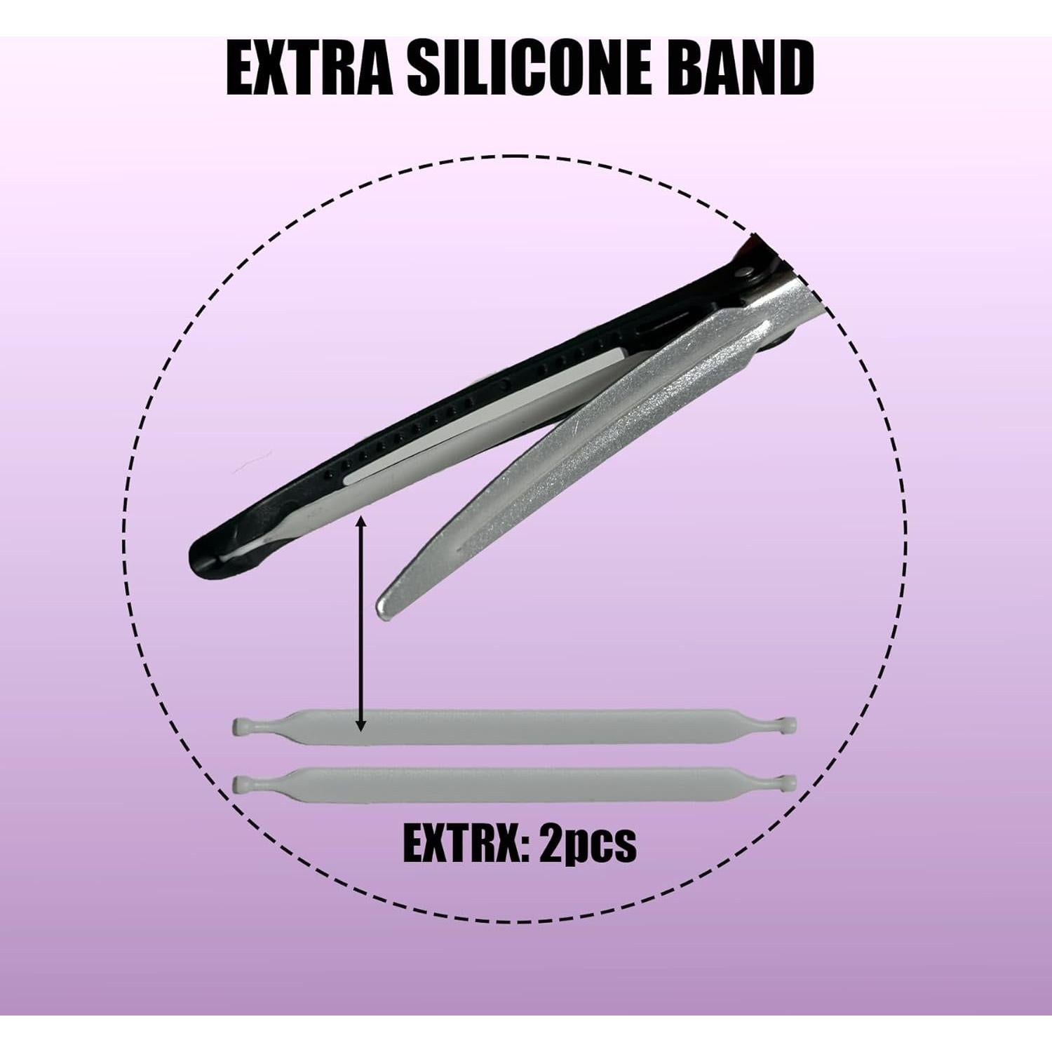 10 Clips Profesionales para Cabello Dkpyt - Antideslizantes, Sin Pliegues