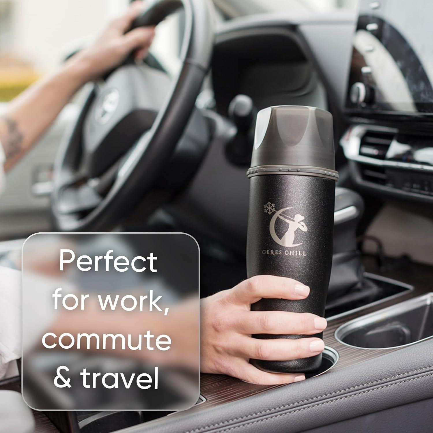 Ceres Chill Mini Enfriador y Calentador de Leche Materna 340g Verde Zen