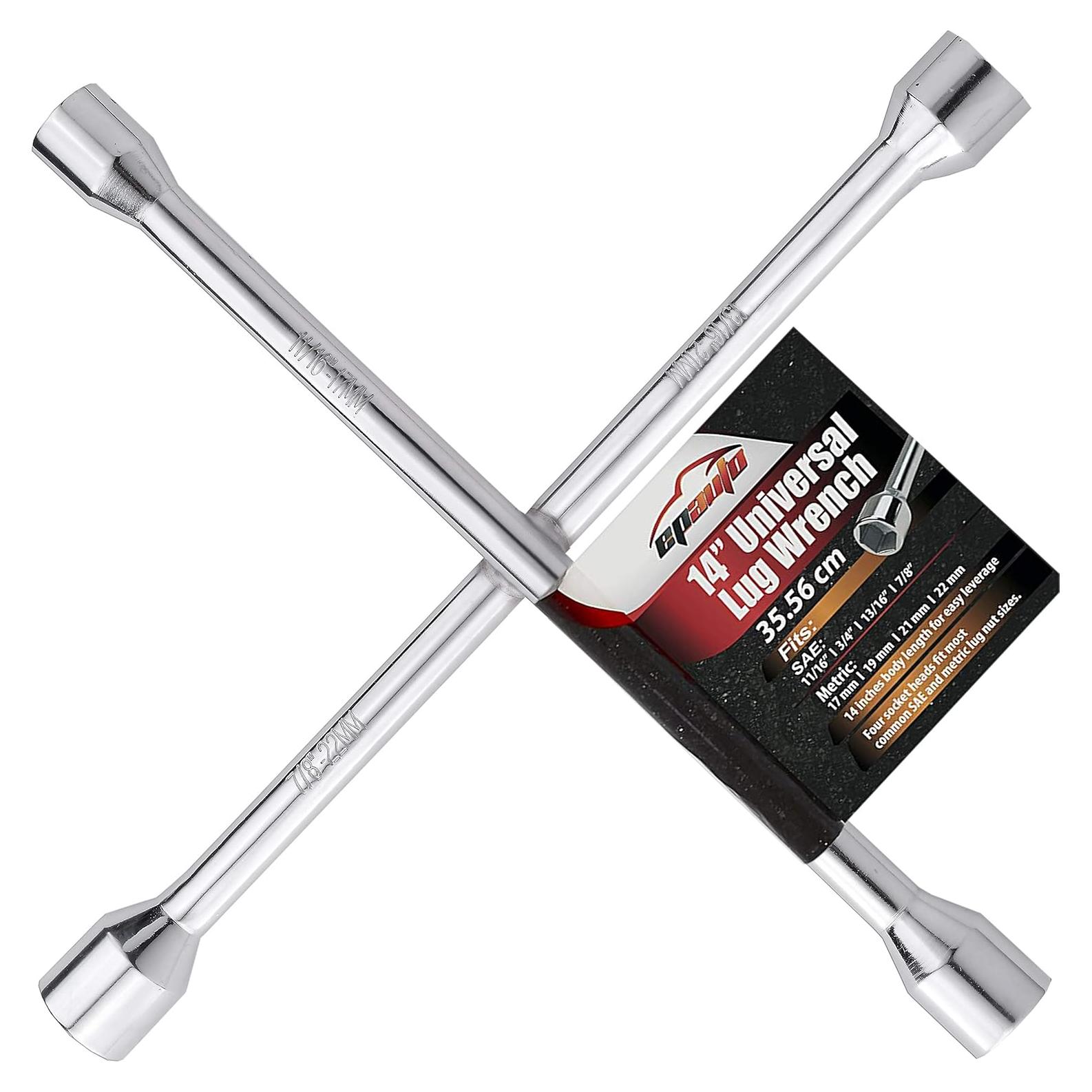 Llave de Tuerca Universal EPAuto 35.56 cm Acero Cromado