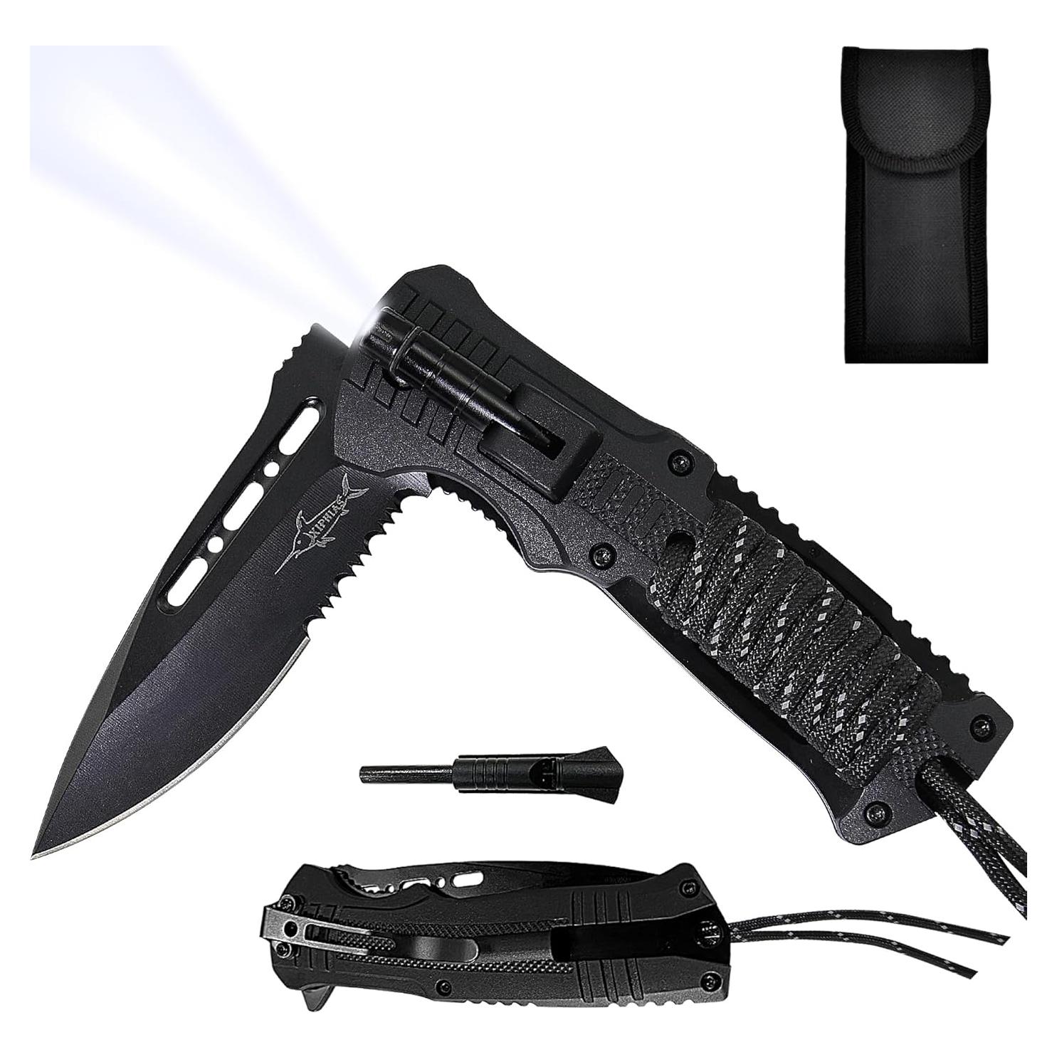 Cuchillo Plegable XIPHIAS FK039-BC con Multiherramienta 6 en 1