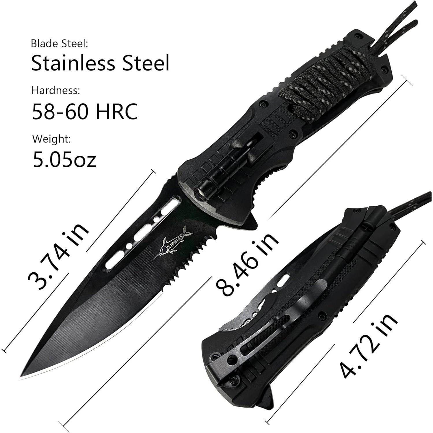 Cuchillo Plegable XIPHIAS FK039-BC con Multiherramienta 6 en 1