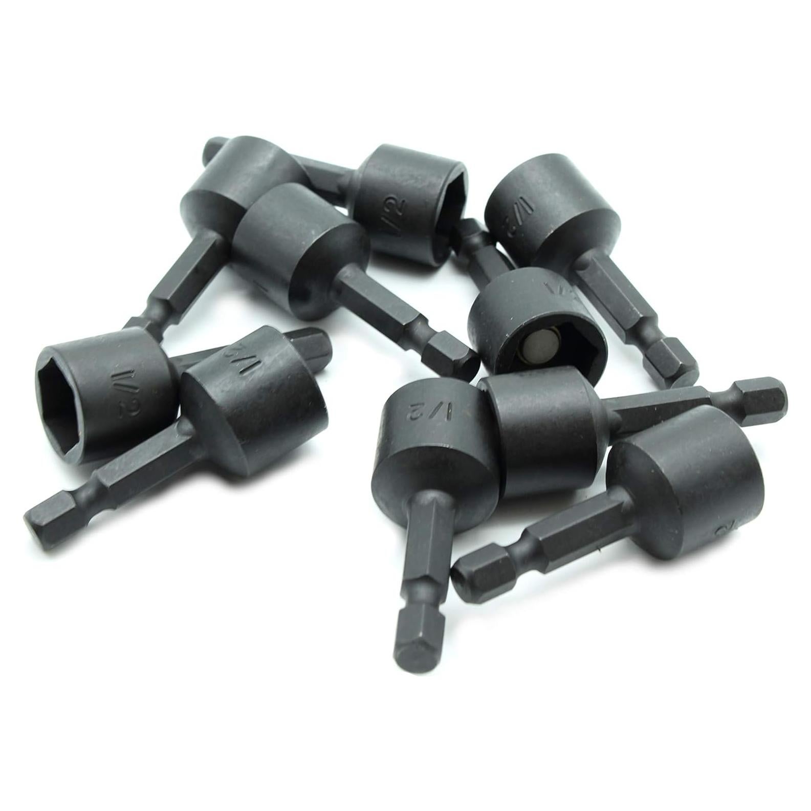 Juego de 10 Destornilladores Magnéticos TEMO 1/2" (13mm) Impacto