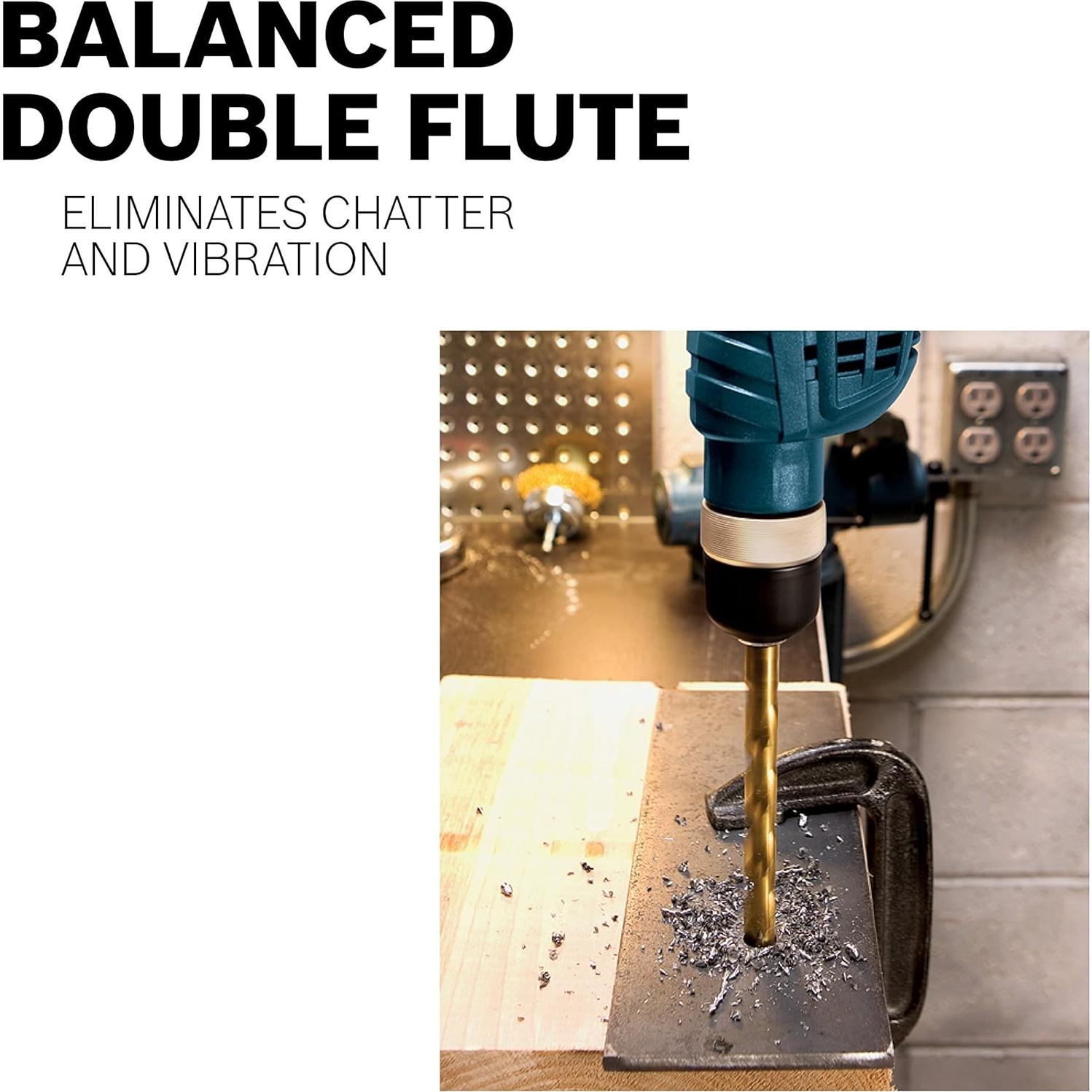 Broca de Metal Nitruro de Titanio BOSCH TI2159 12.7mm x 150mm