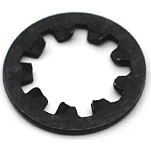 SAPHUE 12 Tuercas y Arandelas para Guitarra 1/4" Acero