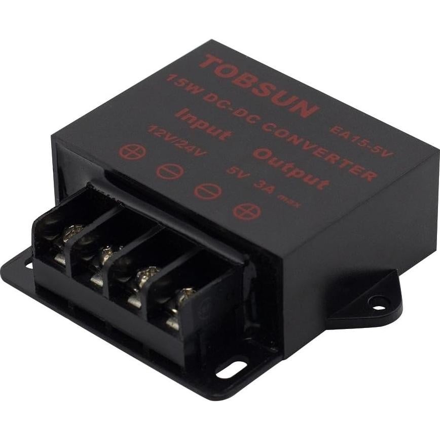 Convertidor DC Regulador 5V 3A BINZET 15W Protección Completa