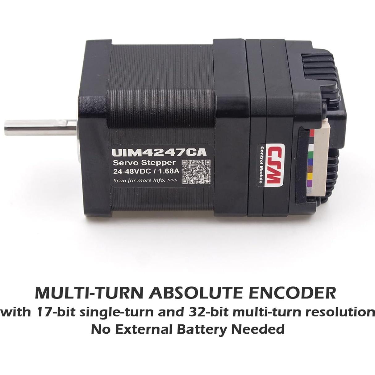 Motor Paso a Paso Nema 17 UIROBOT con Encoder Absoluto 3000RPM