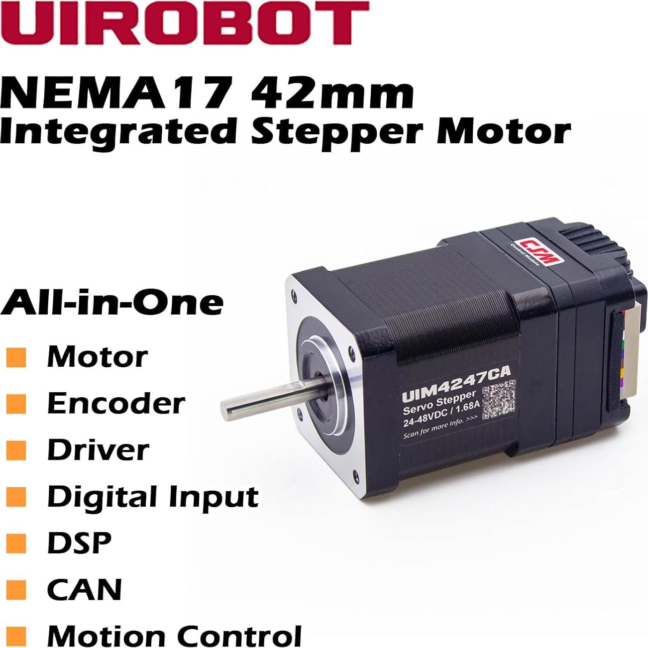 Motor Paso a Paso Nema 17 UIROBOT con Encoder Absoluto 3000RPM